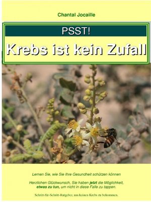 cover image of Psst! Krebs ist kein Zufall